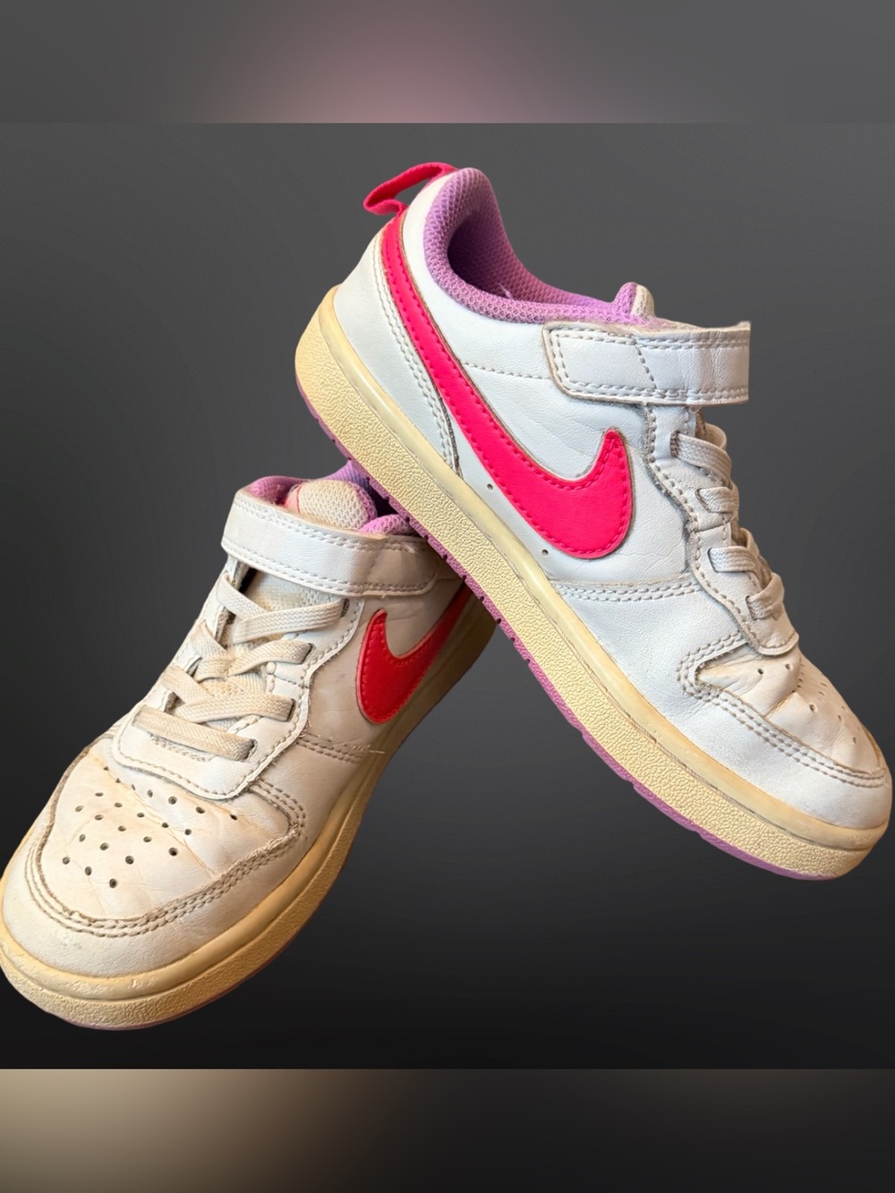 Nike Court Borough Low 2 Girls 13.5 – Pink & Purple 💕💜
